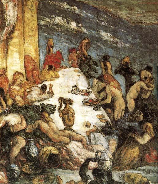 Paul Cezanne Le Festin